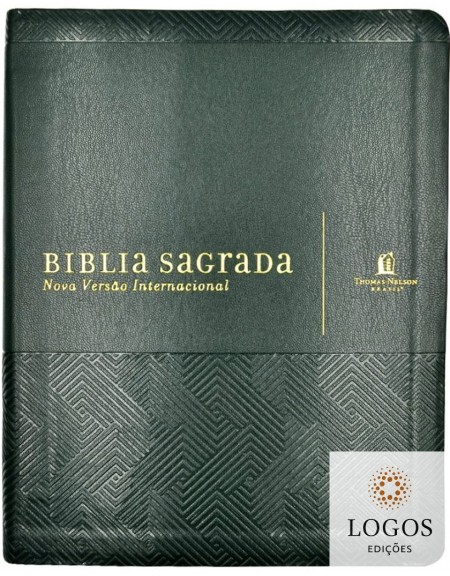 Bíblia Sagrada - leitura perfeita - NVI - com espaço para anotações - couro soft verde. 9786556892153