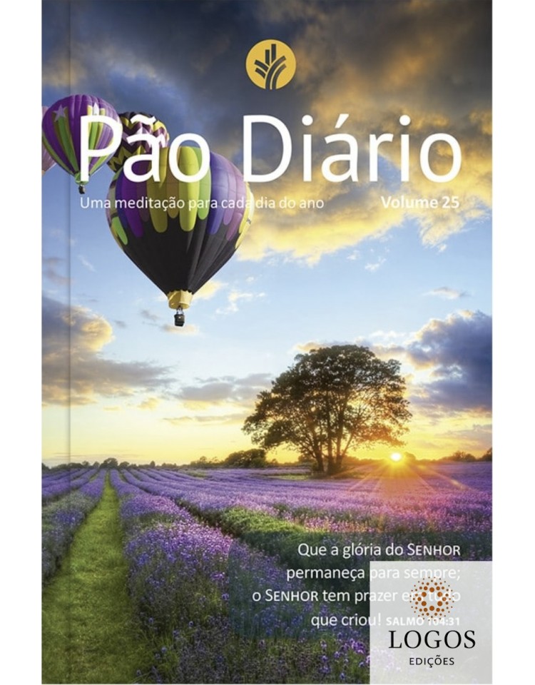 Pão Diário - volume 25 - paisagem. 9786586078992