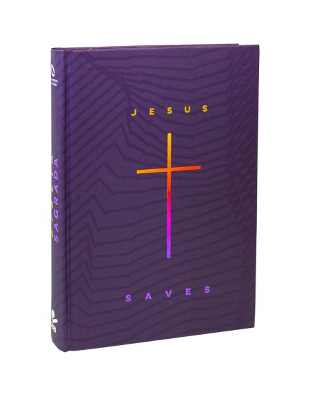 Bíblia Sagrada - NAA - capa dura soft-touch - Jesus saves