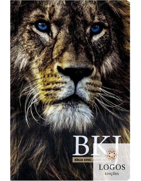 Bíblia King James Fiel 1611 - capa dura - leão Adonai. 9786588364895