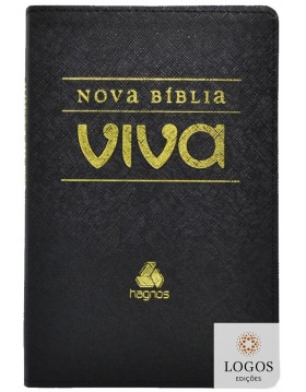 Nova Bíblia Viva - capa luxo - preto. 43493